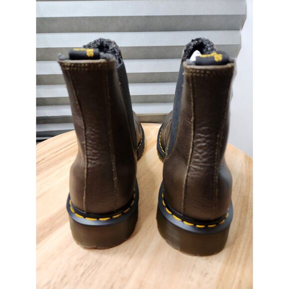 Dr. Martens Chelsea Boots 2976 – DMS Olive Grizzly, Men’s Size 13, AirWair - Picture 6 of 12